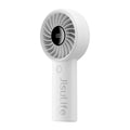 JISULIFE Handheld Fan Life4 with Powerful MotorLED Display3600mAh Battery5 Wind SpeedsLanyard; USB Rechargeable Hand held Fan; Summer Essentials Portable Fan for TravelBeachMakeupConcerts-Gery